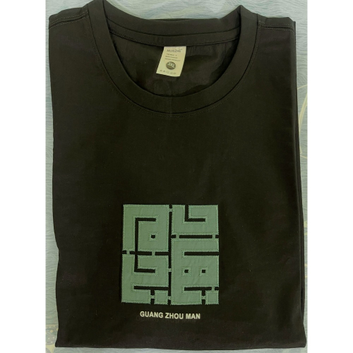 黑色涼感簡單風 T-shirt