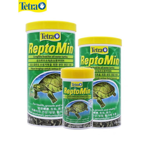 【楊媽媽水族】【德國 Tetra-德彩】T255-1 兩棲爬蟲類條狀飼料罐 1000ml(1L)【一罐】烏龜 水龜
