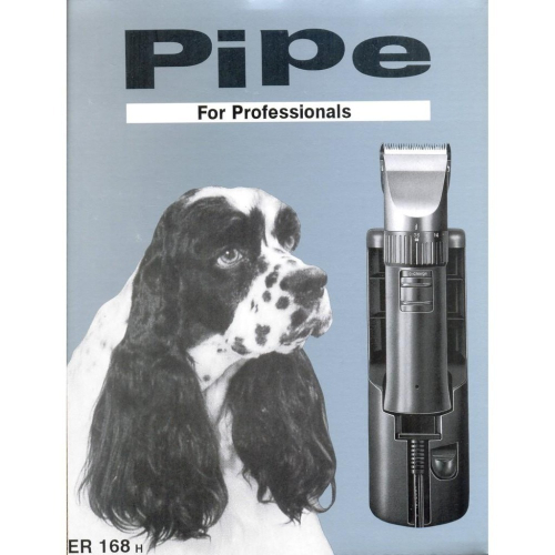 PiPe牌(煙斗牌)ER168H宅配免運九段微調+陶瓷安全刀頭高級充電座寵物電剪毛器 免運 實機試用