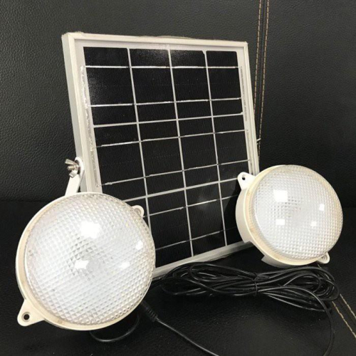 ☆四月科技能源☆ 光控太陽能燈 室內太陽能吸頂燈 照明燈 壁燈 分體太陽能路燈 一拖二 A0443-4