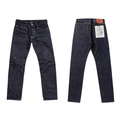 復刻 SD-107 Warehouse 的酸化面料 16.5oz 丹寧牛仔長褲 SLIM FIT