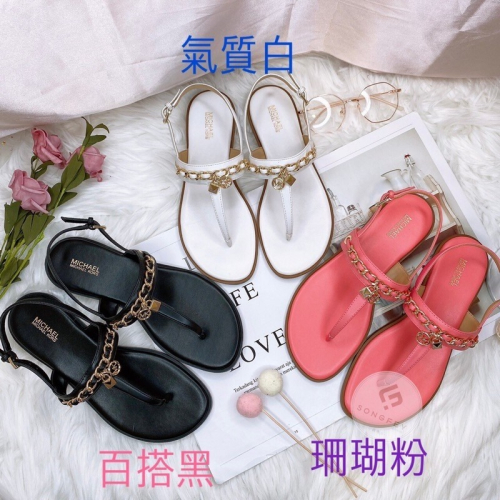 美國代購??台灣現貨 MK 正櫃款夾腳涼鞋