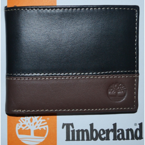 【保證正品】Timberland 皮夾 非盒裝 D67001/77 黑/棕色 全新 現貨 美國購入