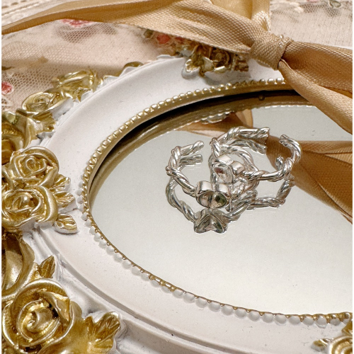 ɴɴꜱʜᴏᴘ#現貨#✨s925純銀扭紋編織戒指 純銀戒指 愛心戒指 小眾熱門款簡約戒指