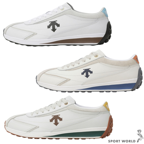 Descente 迪桑特 休閒鞋 女鞋 皮革【運動世界】SQ313LCR71