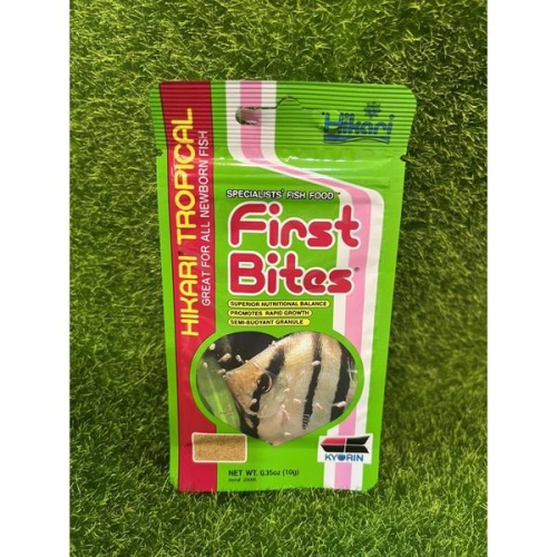 【臥水族】保存期限2024年（Hikari®魚苗飼料.稚魚飼料）提供幼魚階段全營養/適用所有淡海水幼魚(魚飼料 幼魚飼料