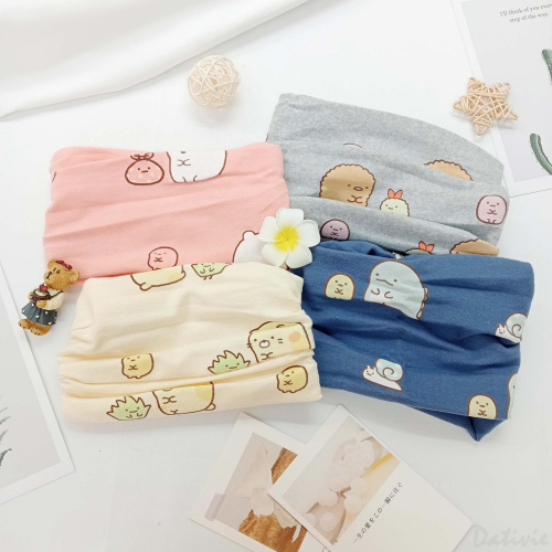角落生物 sumikko gurashi san-x 正版授權 保暖圍脖 貓咪黃/白熊粉/豬排灰/蜥蜴藍