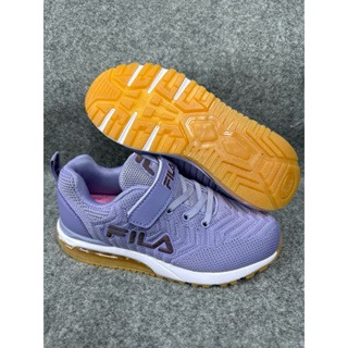 麻糬鞋屋?FILA-女童/大童抗菌防臭氣墊慢跑運動鞋3-J807X-919 全新特價1050元