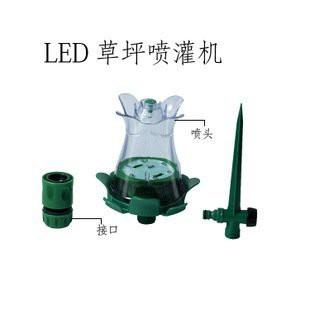 ☆四月科技能源☆LED灑水器室外花園LED噴水器庭院草坪七彩燈LED灑水器