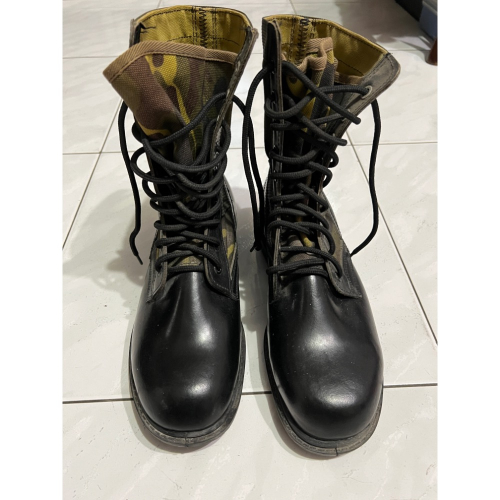 國軍 迷彩 靴子 大頭皮鞋 軍靴 迷彩靴 1號