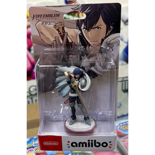 （不含遊戲） 任天堂 AMIIBO SWITCH 聖火降魔錄 克羅姆 庫洛武 CHROM 全新品［士林遊戲頻道］