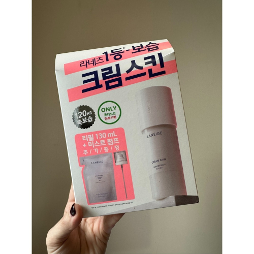 韓國 LANEIGE 蘭芝 神經醯胺輕潤牛奶水 170ml+130ml