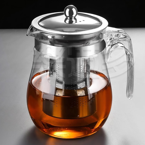 泡茶壼自帶304茶漏 SIN8141 茶壺 泡茶壺 玻璃壺 花茶壺