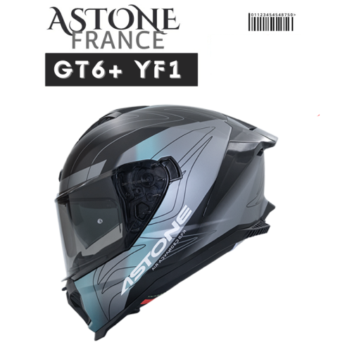 ASTONE GT6 PLUS YF1 彩繪 歐盟ECE22.06認證 全罩式安全帽