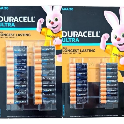DURACELL 金頂超能量三號 / 四號電池 ULTRA 20顆