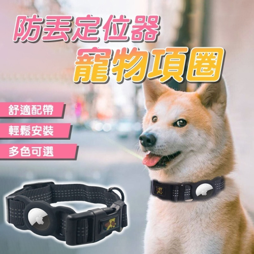 防丟定位器寵物項圈 定位追蹤器項圈 AirTag保護套項圈 安全項圈貓咪 小型犬項圈 貓項圈 Airtag貓咪項圈 寵物