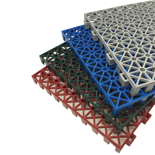 【PMU必美優】 高架組合墊4片組 卡扣式塑膠組合地墊 Plastic Mat
