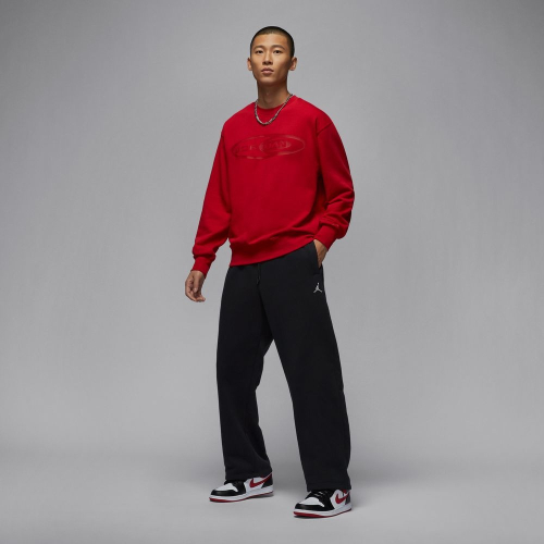【WS】NIKE JORDAN BRK OVS 男款 黑 刺繡 刷毛 運動 保暖 長褲 寬褲 IB7239-010