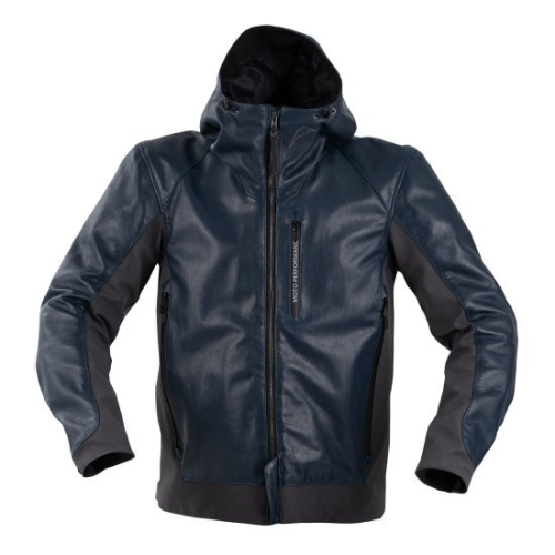 KUSHITANI K-0723 REGULATOR LIGHT JACKET 春夏連帽皮革外套 富士山 山羊皮 護具