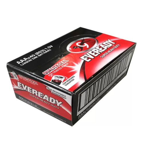 ⚡️挑戰全台最低價！價格只要超商的一半！Eveready 永備 4號電池 (40入) 銅板價出清
