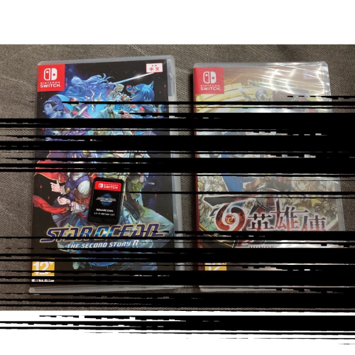 NS SWITCH 全新 百英雄傳 & 二手 星海遊俠2