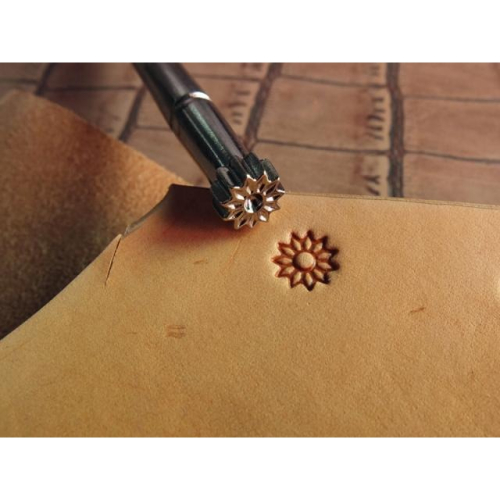 老約翰 皮雕印花工具Johnleather自產鑄造型花型印花工具LS.J901
