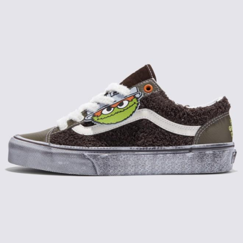 [unclev1966] 代購 VANS X SESAME STREET Style 36 仿舊 黑墨綠 OSCAR