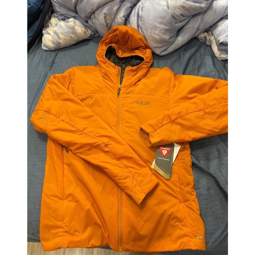 全新 【RAB】 Xenair Alpine Light Jacket （PrimaLoft 金標）輕量防風透氣化纖連帽