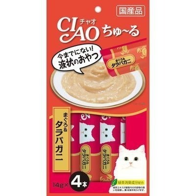 CIAO 啾嚕肉泥 貓肉泥 4入/包 14g*4條 日本製 旨定肉泥 燒肉泥 貓零食