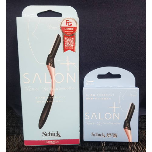 Schick 舒適 舒綺 極 Salon Plus 亮顏修容刀 - 敏感肌用 舒適牌 亮顏修容刀 / 替換刀頭3入