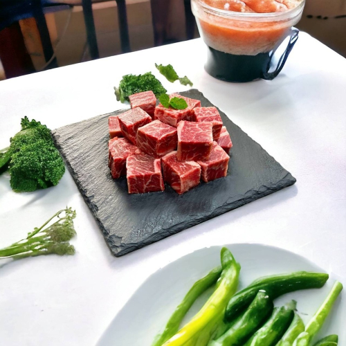 骰子牛100G 牛肉 原肉 鐵板牛 骰子牛 牛肉塊