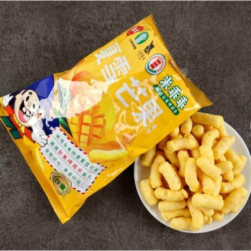 【太陽農場】米乖乖-夏雪芒果風味-一箱(52g/12包/箱)