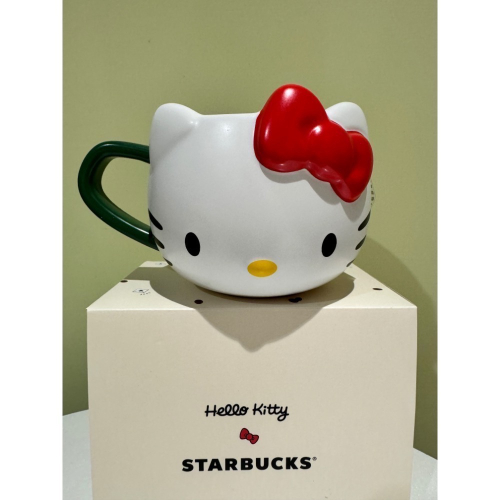 星巴克凱蒂貓Hello Kitty造型馬克杯