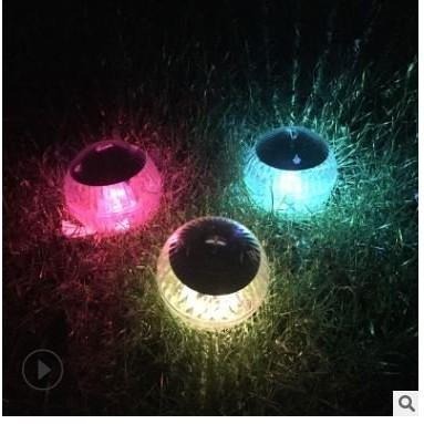 ?四月科技能源?光控太陽能燈 水漂燈 池塘漂浮燈 魔幻球燈 庭院裝飾燈 水池燈 彩色變化A006-2[08-3]