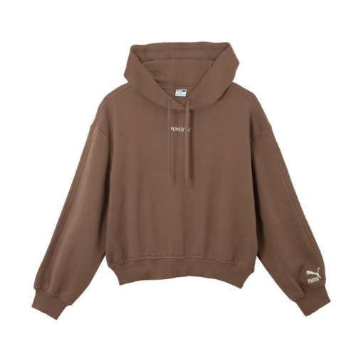 RS代購 - PUMA全新正品優惠 PUMA女款-流行系列Slounge Girl長厚連帽T恤