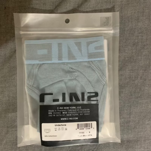 ? ? UNDER Tone?紐約?-???. CIN2 /性感、低腰、三角.藍黑混織S號