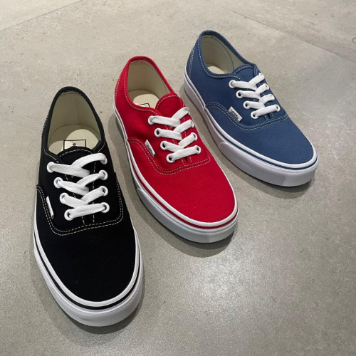 [unclev1966] Vans Classic Authentic 黑白/辣椒紅/海軍藍 百搭 經典 滑板鞋 男女款