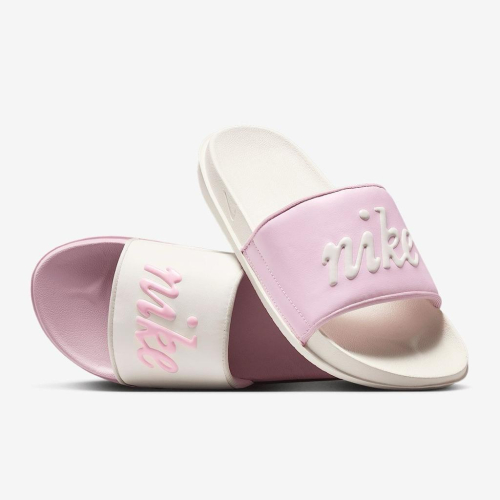有泰正品Nike Offcourt 軟底情侶拖鞋黑，粉，紫，藍