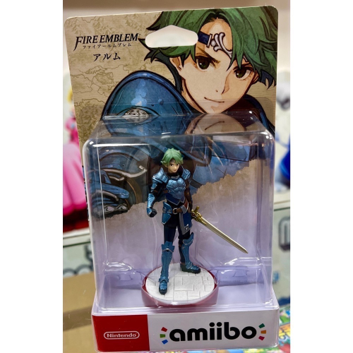 （不含遊戲）Switch 聖火降魔錄 系列 阿雷武 阿雷姆 Amiibo Fire Emblem 全新品［士林遊戲頻道]
