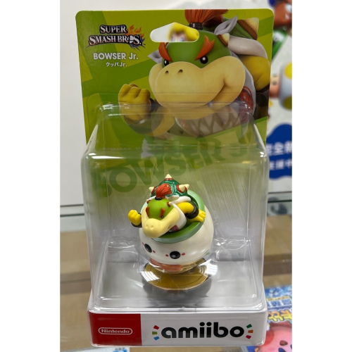 （不含遊戲）switch amiibo BOWSER Jr. 任天堂明星大亂鬥 小庫巴 全新品［士林遊戲頻道］