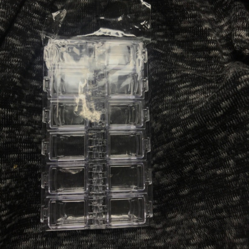 ［二手］16個一起賣，12格透明收納盒、飾品盒