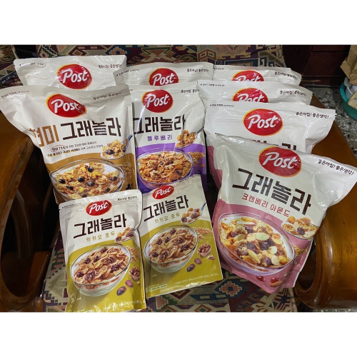 偉的澎湖零食和防彈同款麥片