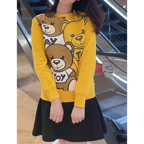 ✴Sparkle歐美精品✴ Moschino三隻大熊長袖衛衣/大學T 青年版 現貨真品