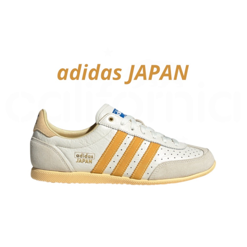 ?adidas JAPAN 休閒鞋 黃白色｜黃色｜芥末黃｜白色｜杏色｜黃色底｜皮革｜麂皮｜平底鞋｜男女通用款鞋