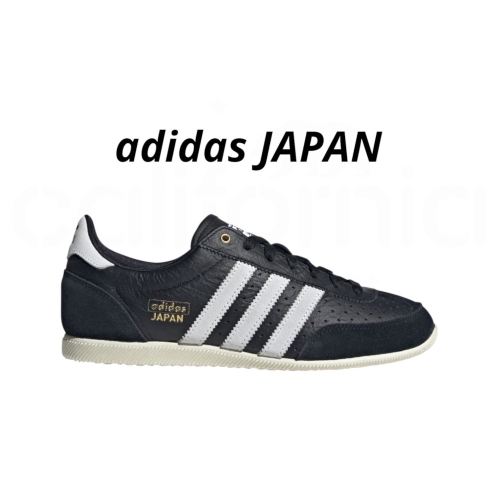 ?adidas JAPAN 休閒鞋 黑白色｜黑色｜白色｜白色底｜皮革｜麂皮｜平底鞋｜男女通用款鞋