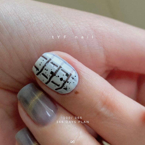 100/ 365 DAYS PLAN 穿戴甲 - tYF nail