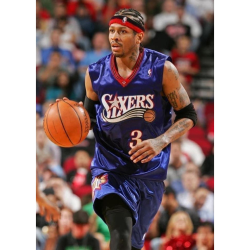 Allen Iverson 藍流星 歐染