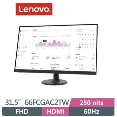 LENOVO 聯想D32-40 32型FHD 顯示器
