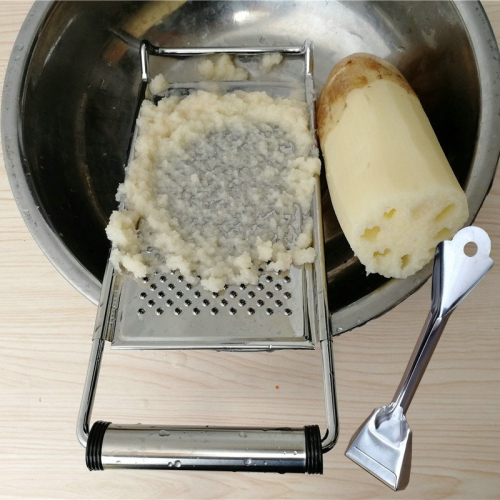 磨土豆泥擦擦藕泥神器家用叉子洋芋擦擦工具姜蒜擦泥器土豆磨泥器