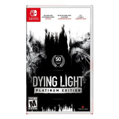 NS Switch 消逝的光芒 白金版 二手 中文版 現貨 槍枝 生存 喪屍 殭屍